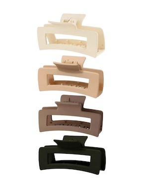 Set de pinzas para el cabello de plástico Güish
