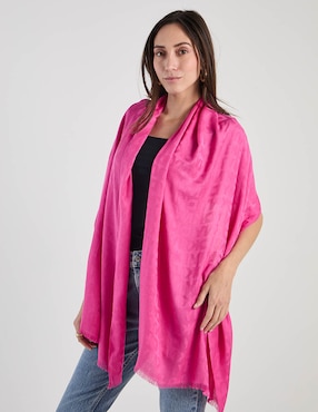Pashmina Dkny con estampado logo para mujer
