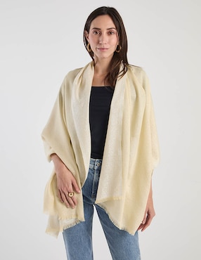 Pashmina Dkny con estampado jaspeado para mujer