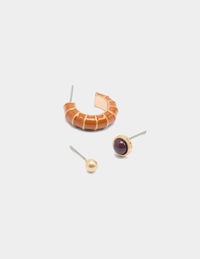 Set de aretes Parfois Petals