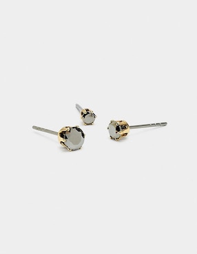 Set de aretes Parfois Golden Delicates