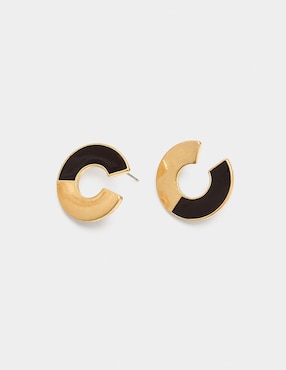 Aretes cortos Parfois Amber