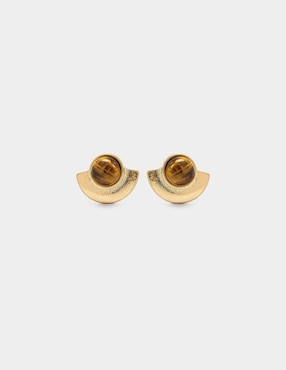 Aretes cortos Parfois Amber