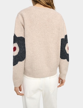 Suéter Parfois cuello redondo para mujer