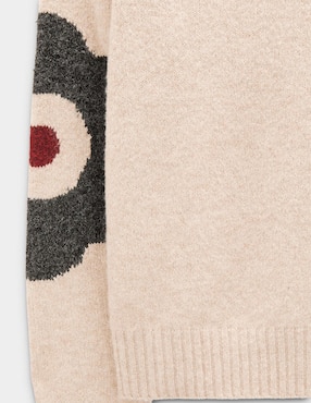 Suéter Parfois cuello redondo para mujer