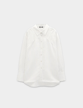 Camisa Parfois manga larga para mujer