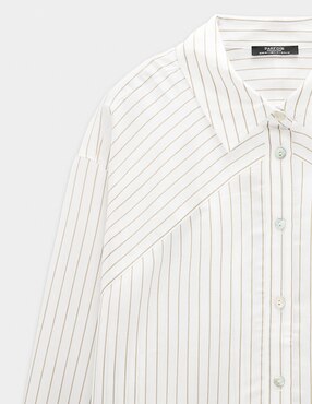 Camisa Parfois manga larga para mujer
