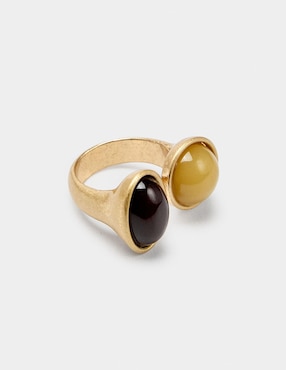 Anillo Parfois Amber pedrería de fantasía