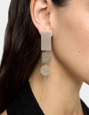 Aretes largos Parfois Golden Delicates