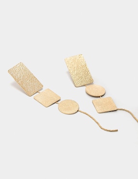 Aretes largos Parfois Golden Delicates