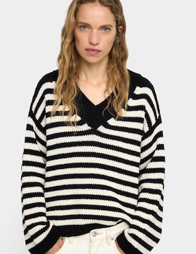 Suéter Parfois cuello v para mujer