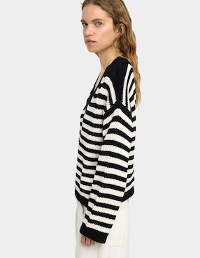 Suéter Parfois cuello v para mujer