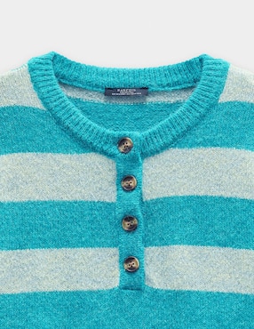 Suéter Parfois cuello redondo para mujer