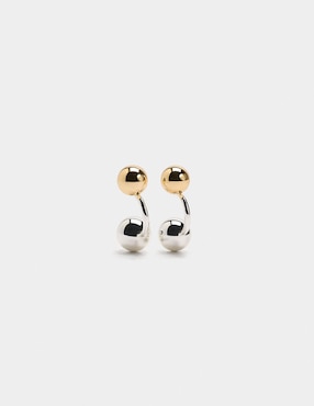 Aretes cortos Parfois con acabado brillante