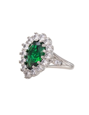 Anillo de gota Sultan Süleyman Hürrem Sultan P 925 de plata zirconia cúbica