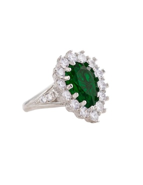 Anillo de gota Sultan Süleyman Hürrem Sultan P 925 de plata zirconia cúbica