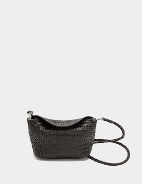 Bolsa crossbody Parfois de cuero para mujer