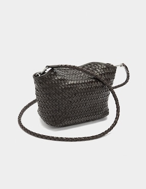 Bolsa crossbody Parfois de cuero para mujer