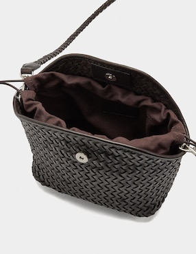 Bolsa crossbody Parfois de cuero para mujer