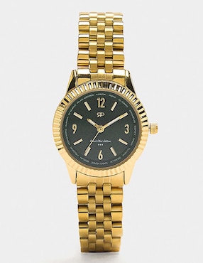 Reloj Parfois Gold Tray para mujer 244421