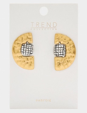 Aretes largos Parfois con acabado brillante