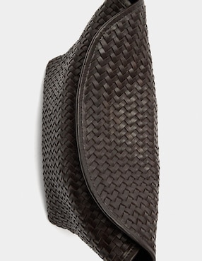Bolsa shoulder Parfois de cuero para mujer