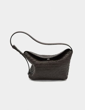 Bolsa shoulder Parfois de cuero para mujer