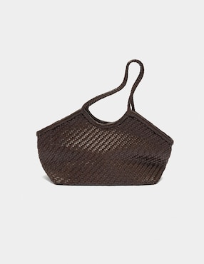 Bolsa shopper Parfois de cuero para mujer