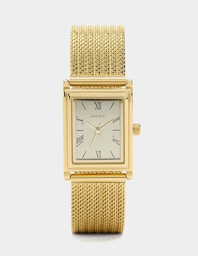Reloj Parfois Gold Tray para mujer 244550
