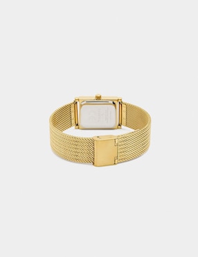 Reloj Parfois Gold Tray para mujer 244550