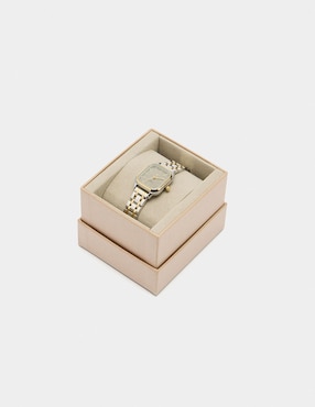 Reloj Parfois Gold Tray para mujer 244491