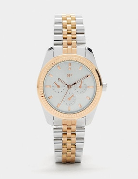 Reloj Parfois Rose Gold Tray para mujer 244510