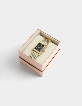 Reloj Parfois Gold Tray para mujer 245235