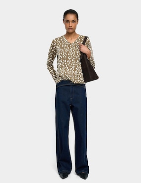 Suéter Parfois cuello v para mujer