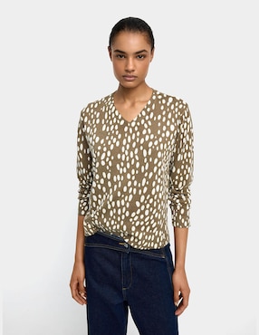 Suéter Parfois cuello v para mujer
