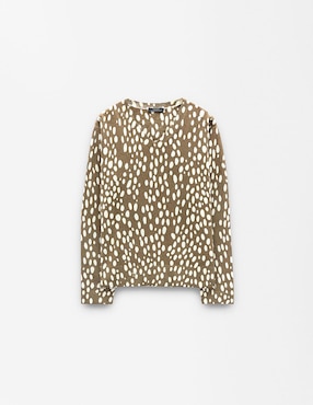 Suéter Parfois cuello v para mujer