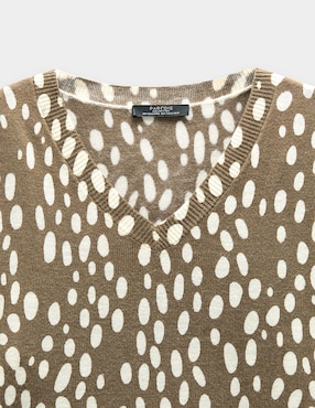 Suéter Parfois cuello v para mujer