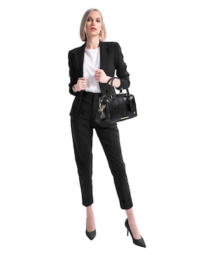 Bolsa bowler Perry Ellis Luny para mujer