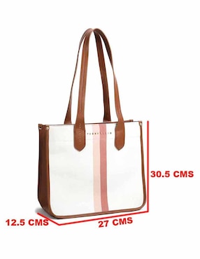 Bolsa tote Perry Ellis Allisson para mujer