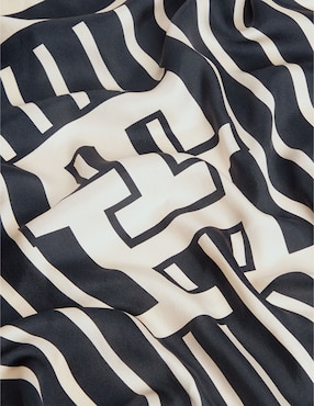 Mascada Tommy Hilfiger estampada de seda para mujer