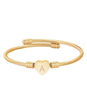 Pulsera Xtellar 10 K acabado baño de oro