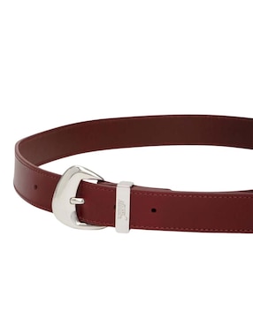 Cinturón Tommy Jeans de piel para mujer