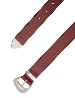 Cinturón Tommy Jeans de piel para mujer