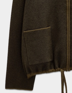 Suéter Parfois cuello asimétrico para mujer