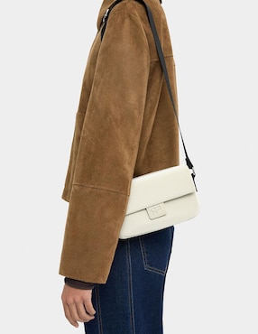 Bolsa crossbody Parfois Zippers para mujer