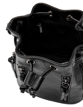 Bolsa bucket Parfois Zippers para mujer