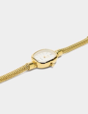 Reloj Parfois Gold Tray para mujer 245232