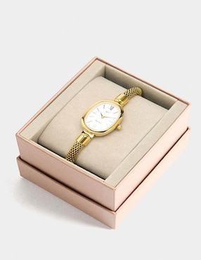 Reloj Parfois Gold Tray para mujer 245232