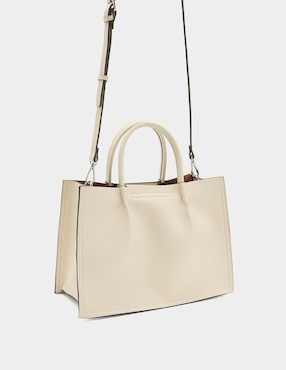 Bolsa tote Parfois Malva para mujer