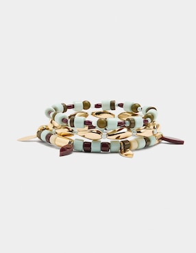 Pulsera Parfois Wine & Dine con acabado brillante